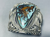 Best Tommy Francisco Vintage Native American Navajo Turquoise Sterling Silver Bracelet-Nativo Arts