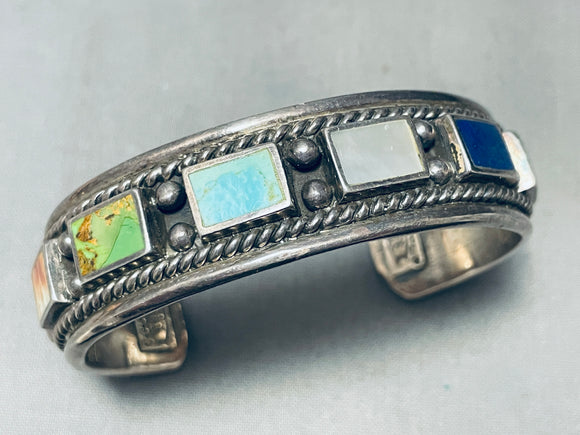 Incredible Vintage Southwest Royston Turquoise Sterling Silver Bracelet-Nativo Arts