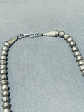 Important Godber Turquoise Vintage Native American Navajo Sterling Silver Necklace-Nativo Arts