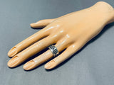 Authentic Vintage Native American Navajo Kenneth Begay Sterling Silver Ring-Nativo Arts