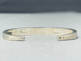 Important Ray Tracey Vintage Native American Navajo Turquoise Inlay Sterling Silver Bracelet-Nativo Arts