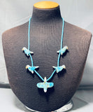 Bald Turquoise Eagle Southwestern Sterling Silver Bird Necklace-Nativo Arts