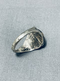 Superb Vintage Native American Navajo Royston Turquoise Sterling Silver Ring-Nativo Arts