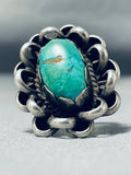Fantastic Vintage Native American Navajo Royston Turquoise Sterling Silver Ring-Nativo Arts