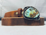 The Best Vintage Native American Navajo Royston Turquoise Sterling Silver Buckle Concho Belt-Nativo Arts