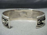 Manygoats Vintage Native American Navajo Royston Turquoise Sterling Silver Bracelet-Nativo Arts