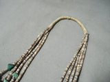 Native American Rare Vintage Santo Domingo Royston Turquoise Necklace Old-Nativo Arts