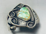 Museum Quality Vintage Native American Navajo Royston Turquoise Sterling Silver Bracelet-Nativo Arts