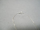 Marvelous Vintage Navajo Sterling Silver Necklace Native American-Nativo Arts
