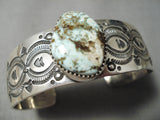 Important Dry Creek Turquoise Sterling Silver Native American Bracelet-Nativo Arts