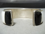 One Of The Most Unique Vintage Native American Navajo Agate Sterling Silver Inlay Bracelet-Nativo Arts