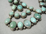 One Of Best Vintage Native American Navajo Royston Turquoise Sterling Silver Earrings-Nativo Arts