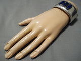 Striking Vintage Navajo Dan Jackson Sterling Silver Native American Bracelet-Nativo Arts