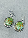 Important Vintage Native American Navajo Damale Turquoise Sterling Silver Pendant-Nativo Arts