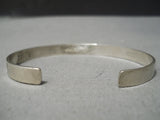 Incredible Vintage Native American Navajo 14k Gold Sterling Silver Geometric Bracelet-Nativo Arts