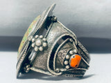 One Of The Best Vintage Native American Navajo Royston Turquoise Sterling Silver Bracelet-Nativo Arts