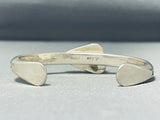 Important Vintage Native American Navajo Al Jake Orvil Jack Turquoise Sterling Silver Bracelet-Nativo Arts