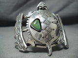 Unforgettable Navajo Royston Turquoise Sterling Silver Bracelet Native American-Nativo Arts