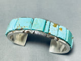 Enchanting Native American Navajo Turquoise Sterling Silver Bracelet-Nativo Arts