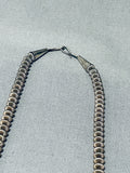 The Best Vintage Native American Navajo Hogan Sterling Silver Tier Necklace-Nativo Arts