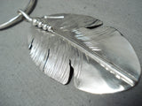 Detailed!! Navajo Sterling Silver Necklace Native American-Nativo Arts