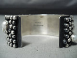 Unbelievable Navajo Pearl Sterling Silver Bracelet Native American-Nativo Arts
