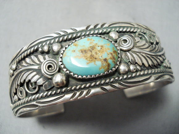 Manygoats Vintage Native American Navajo Royston Turquoise Sterling Si ...