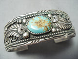 Manygoats Vintage Native American Navajo Royston Turquoise Sterling Silver Bracelet-Nativo Arts