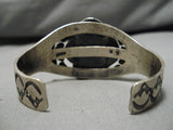 Important Vintage Native American Navajo Kirk Smith Royston Turquoise Sterling Silver Bracelet-Nativo Arts