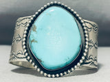 102 Gram Heavy Native American Navajo Turquoise Sterling Silver Bracelet-Nativo Arts