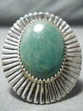 Wonderful San Felipe Royston Turquoise Sterling Silver Ring-Nativo Arts