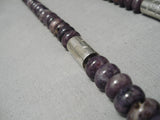 Native American Stunning Vintage Santo Domingo Tubule Necklace Old-Nativo Arts