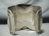 Biggest 300 Gram Vintage Native American Navajo #8 Turquoise Sterling Silver Bracelet-Nativo Arts