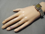 Important Vintage Native American Navajo Roger Skeet Turquoise Sterling Silver Bracelet-Nativo Arts