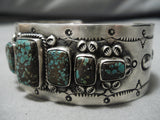 Quality Vintage Native American Navajo Royston Turquoise Sterling Silver Native Bracelet-Nativo Arts
