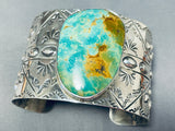 Major Intricacy Native American Turquoise Sterling Silver Bracelet-Nativo Arts