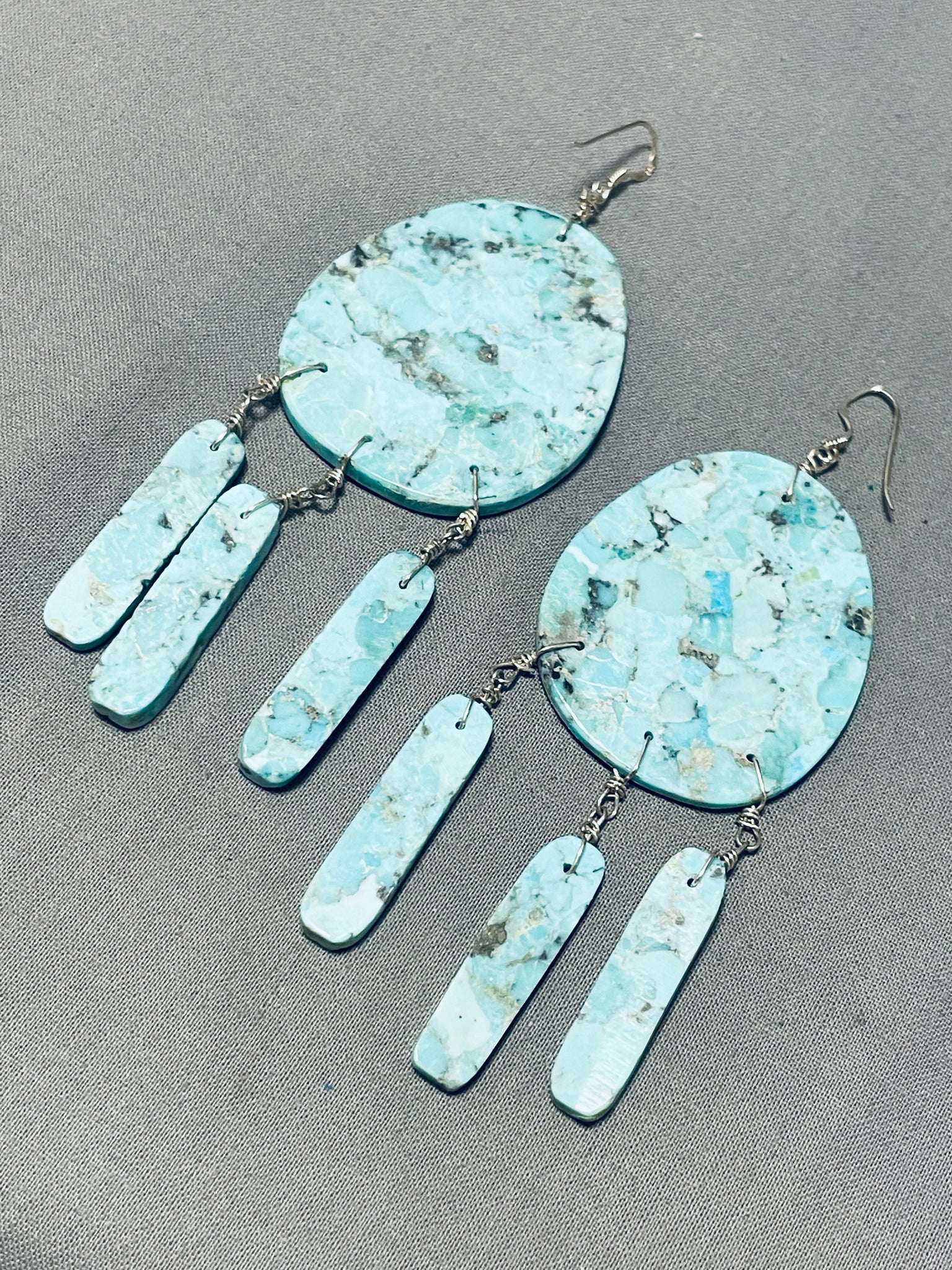 Wholesale on sale slab earrings