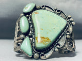 One Of The Best Ever Vintage Native American Navajo Royston Turquoise Sterling Silver Bracelet-Nativo Arts