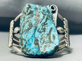 One Of The Best Vintage Native American Navajo Fools Gold Matrix Sterling Silver Bracelet-Nativo Arts
