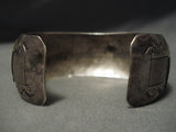 Native American Quality Jery Begay Gold Sterling Silver Bracelet Cuff-Nativo Arts