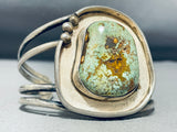 Astounding Vintage Native American Navajo Royston Turquoise Sterling Silver Bracelet-Nativo Arts
