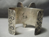 Unique Native American Navajo Contemporist Sterling Silver Skull Bracelet Cuff-Nativo Arts