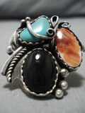 Fabulous Liz Pm Navajo Royston Turquoise Sterling Silver Native American Ring-Nativo Arts