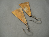Native American Inlay Master Santo Domingo Turquoise Coral Dan Coriz Sterling Silver Earrings-Nativo Arts