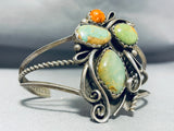 Exquisite Vintage Native American Navajo Royston Turquoise Sterling Silver Bracelet-Nativo Arts