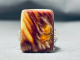 Important Unique Vintage Native American Navajo Ben Begaye (d.) Sterling Silver Ring-Nativo Arts