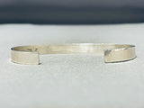 Mesmerizing Vintage Native American Navajo Sterling Silver 14k Gold Rolling Waves Bracelet-Nativo Arts