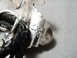 Elaborate Navajo Sterling Silver Bolo Native American-Nativo Arts