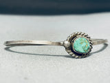 Beautiful Vintage Native American Navajo Royston Turquoise Sterling Silver Bracelet-Nativo Arts