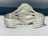 Magnificent Native American Navajo Immense Royston Turquoise Sterling Silver Bracelet-Nativo Arts